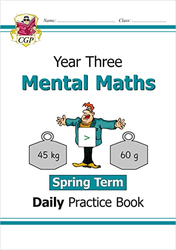 KS2 Mental Maths Year 3 Daily Practice Book: Spring Term (CGP Year 3 Daily Workbooks) von Coordination Group Publications Ltd (CGP)